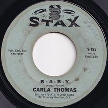 画像をギャラリービューアに読み込む, Carla Thomas - B-A-B-Y / What Have You Got To Offer Me (7 inch Record / Used)
