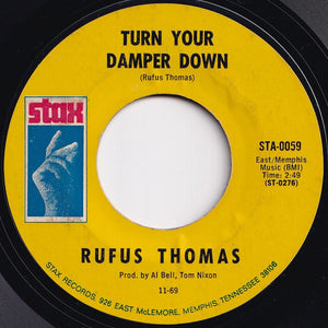 Rufus Thomas - Do The Funky Chicken / Turn Your Damper Down (7 inch Record / Used)