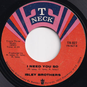 Isley Brothers - Freedom / I Need You So (7 inch Record / Used)