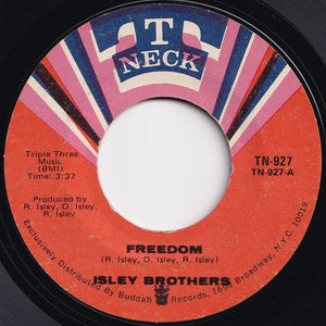 Isley Brothers - Freedom / I Need You So (7 inch Record / Used)