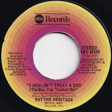 画像をギャラリービューアに読み込む, Rhythm Heritage - Theme From S.W.A.T. / I Wouldn&#39;t Treat A Dog (The Way You Treated Me) (7 inch Record / Used)
