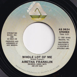 Aretha Franklin, George Benson - Love All The Hurt Away / A Whole Lot Of Me (7 inch Record / Used)