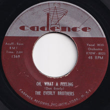 画像をギャラリービューアに読み込む, Everly Brothers - (&#39;Til) I Kissed You / Oh, What A Feeling (7 inch Record / Used)
