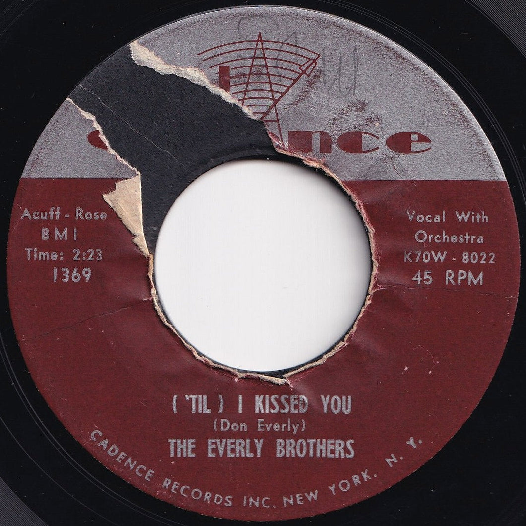 Everly Brothers - ('Til) I Kissed You / Oh, What A Feeling (7 inch Record / Used)