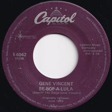 Load image into Gallery viewer, Gene Vincent - Be-Bop-A-Lula / Lotta Lovin&#39; (7 inch Record / Used)
