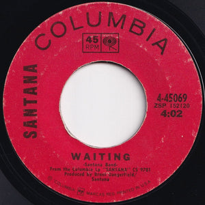 Santana - Evil Ways / Waiting (7 inch Record / Used)