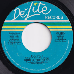 Kool & The Gang - Too Hot / Tonight's The Night (7 inch Record / Used)