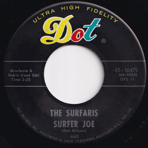 Surfaris - Wipe Out / Surfer Joe (7 inch Record / Used)