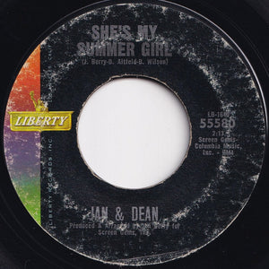 Jan & Dean - Surf City / She's My Summer Girl (7 inch Record / Used)