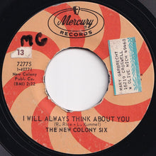 Load image into Gallery viewer, New Colony Six - I Will Always Think About You / Hold Me With Your Eyes (7 inch Record / Used)
