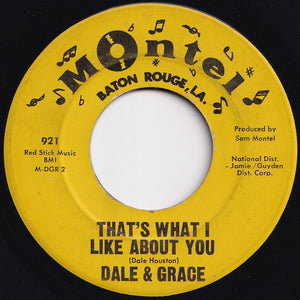 Dale & Grace - I'm Leaving It Up To You / That's What I Like About You (7 inch Record / Used)