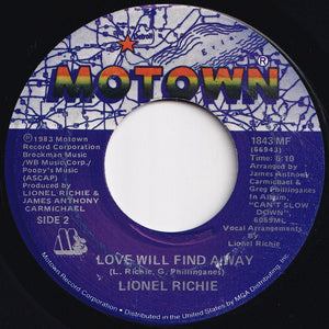 Lionel Richie - Dancing On The Ceiling / Love Will Find A Way (7 inch Record / Used)