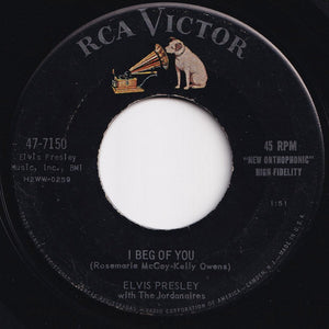 Elvis Presley, Jordanaires - Don't / I Beg Of You (7 inch Record / Used)