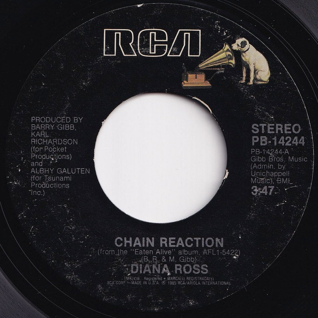 Diana Ross - Chain Reaction / More And More (7 inch Record / Used)