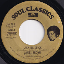 Load image into Gallery viewer, James Brown - Think / Licking Stick (7 inch Record / Used)
