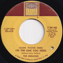 画像をギャラリービューアに読み込む, Miracles - (Come &#39;Round Here) I&#39;m The One You Need / Save Me (7 inch Record / Used)
