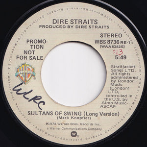 Dire Straits - Sultans Of Swing (Long Version) / (Edit) (7 inch Record / Used)