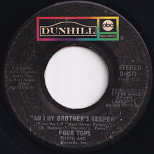 Load image into Gallery viewer, Four Tops - I Just Can&#39;t Get You Out Of My Mind / Am I My Brother&#39;s Keeper (7 inch Record / Used)
