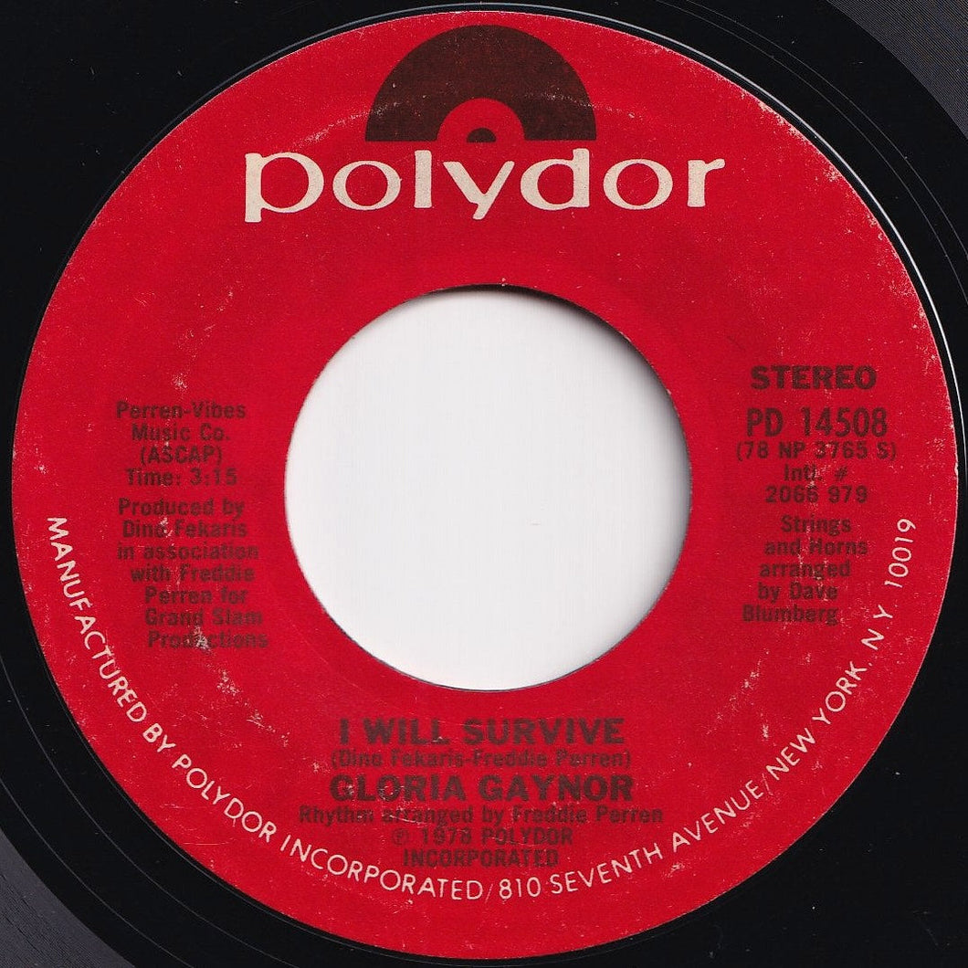 Gloria Gaynor - I Will Survive / Substitute (7 inch Record / Used)