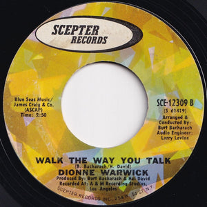 Dionne Warwick - Who Gets The Guy / Walk The Way You Talk (7 inch Record / Used)