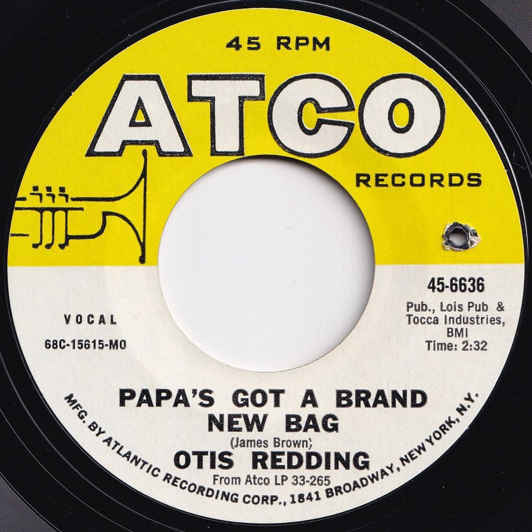 Otis Redding - Papa's Got A Brand New Bag / Direct Me (7 inch Record / Used)