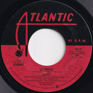 Chic - Le Freak / Savoir Faire (7 inch Record / Used)