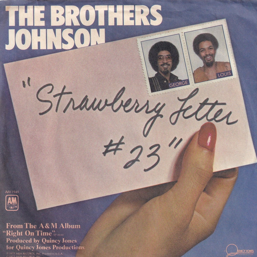 Brothers Johnson - Strawberry Letter #23 / Dancin' And Prancin' (7 inch Record / Used)