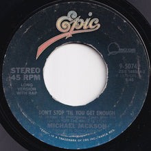 画像をギャラリービューアに読み込む, Michael Jackson - Don&#39;t Stop &#39;Til You Get Enough / I Can&#39;t Help It (7 inch Record / Used)
