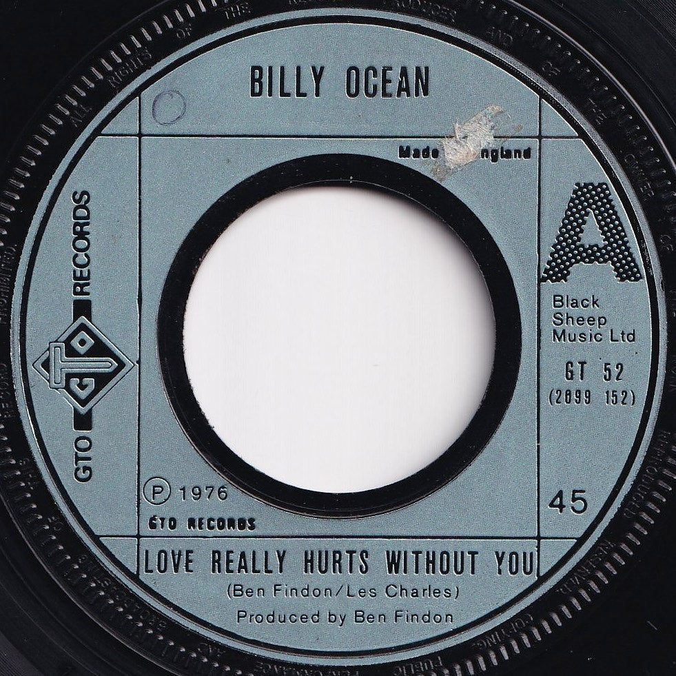 Billy Ocean - Love Really Hurts Without You / You're Running Outa Fools (7 inch Record / Used)