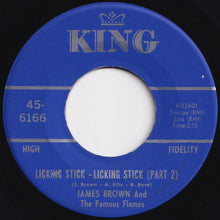 画像をギャラリービューアに読み込む, James Brown &amp; The Famous Flames - Licking Stick - Licking Stick (Part 1) / (Part 2) (7 inch Record / Used)
