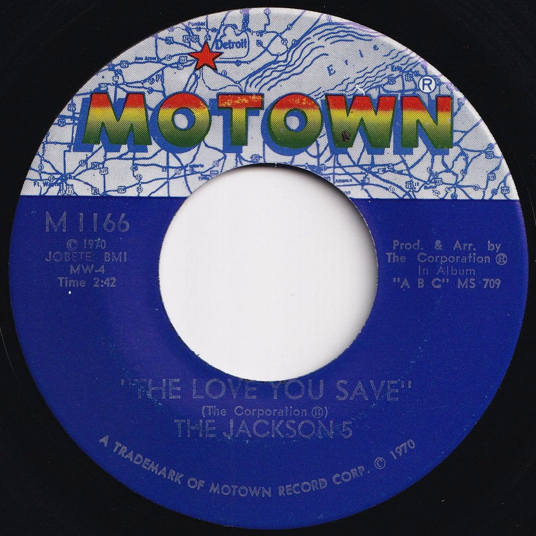 Jackson 5 - The Love You Save / I Found That Girl (7 inch Record / Used)