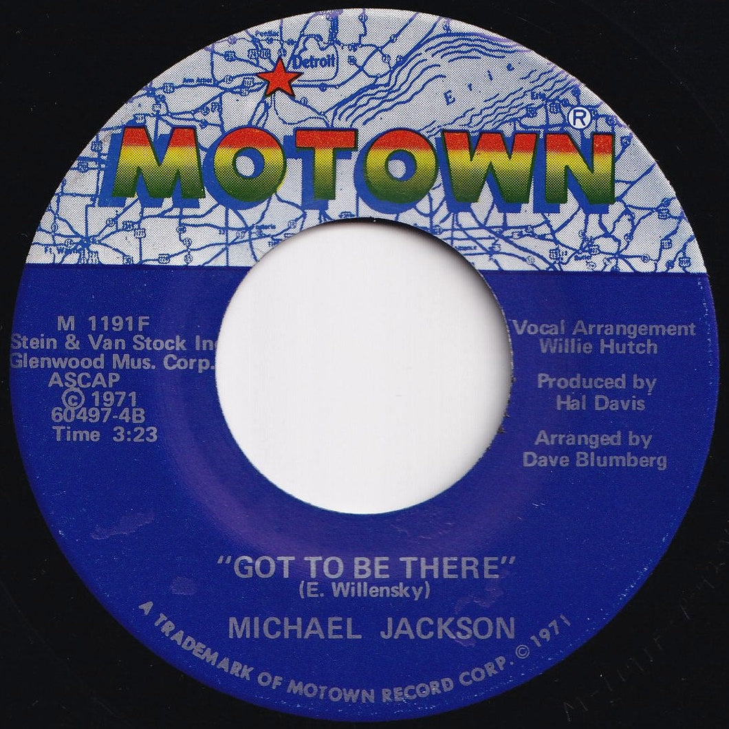 Michael Jackson - Got To Be There / Maria (You Were The Only One) (7 inch Record / Used)