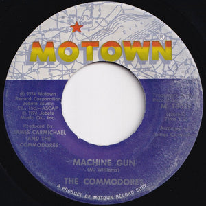 Commodores - Machine Gun / There's A Song In My Heart (7 inch Record / Used)