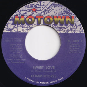 Commodores - Sweet Love / Better Never Than Forever (7 inch Record / Used)