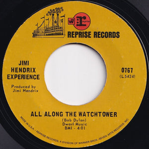 Jimi Hendrix Experience - All Along The Watchtower / Burning Of The Midnight Lamp (7 inch Record / Used)