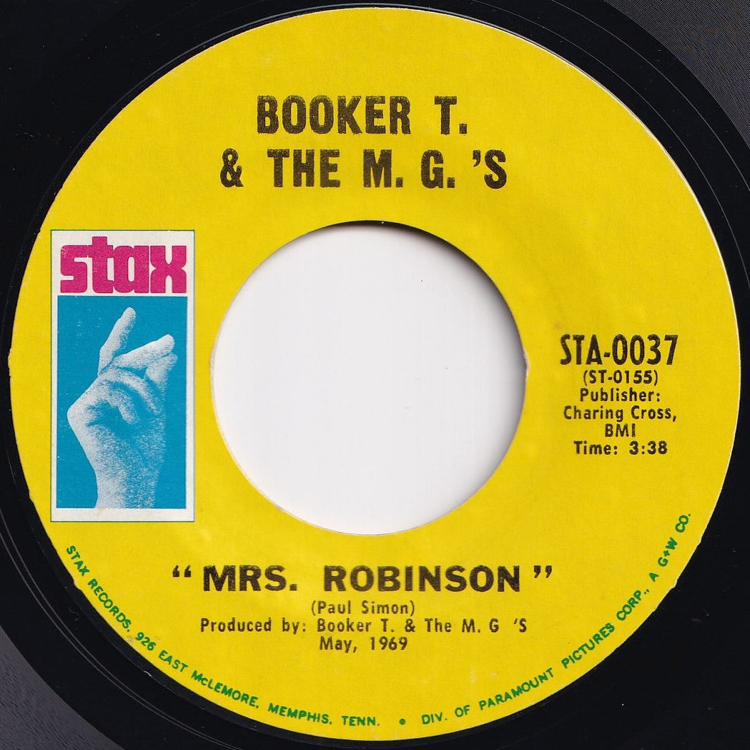 Booker T. & The M.G.s - Mrs. Robinson / Soul Clap '69 (7 inch Record / Used)