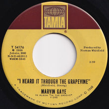 Load image into Gallery viewer, Marvin Gaye - I Heard It Through The Grapevine / You&#39;re What&#39;s Happening (In The World Today) (7 inch Record / Used)
