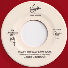 Load image into Gallery viewer, Janet Jackson - That&#39;s The Way Love Goes / (Instrumental) (7 inch Record / Used)
