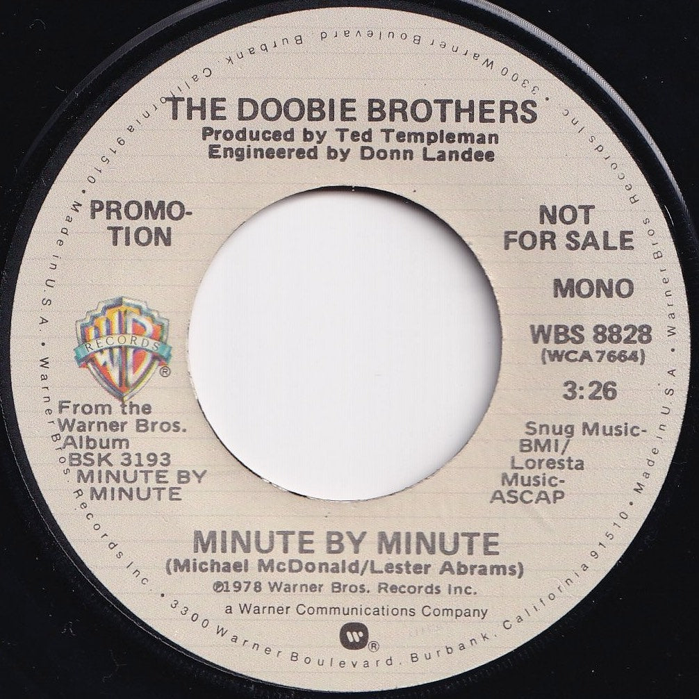 Doobie Brothers - Minute By Minute (Mono) / (Stereo) (7 inch Record / Used)