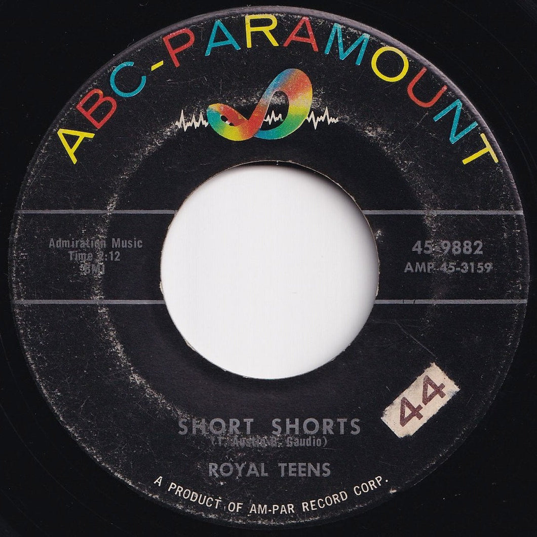 Royal Teens - Short Shorts / Planet Rock (7 inch Record / Used)