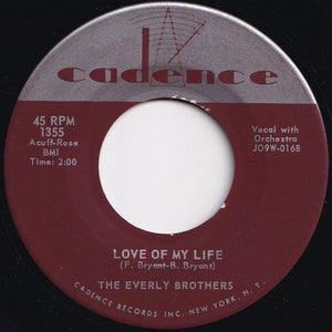 Everly Brothers - Problems / Love Of My Life (7 inch Record / Used)