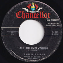 画像をギャラリービューアに読み込む, Frankie Avalon - All Of Everything / Call Me Anytime (7 inch Record / Used)
