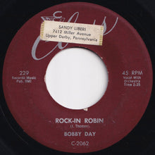 画像をギャラリービューアに読み込む, Bobby Day - Rock-In Robin / Over And Over (7 inch Record / Used)
