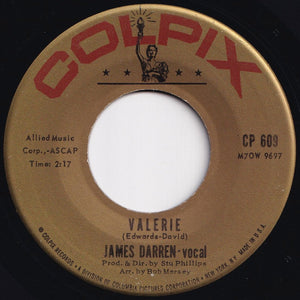 James Darren - Goodbye Cruel World / Valerie (7 inch Record / Used)