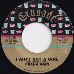 Frank Gari - Utopia / I Ain't Got A Girl (7 inch Record / Used)