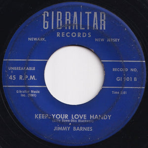 Jimmy Barnes - No Regrets / Keep Your Love Handy (7 inch Record / Used)