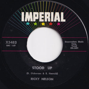 Ricky Nelson - Stood Up / Waitin' In School (7 inch Record / Used)