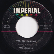 画像をギャラリービューアに読み込む, Fats Domino - Yes, My Darling / Don&#39;t You Know I Love You (7 inch Record / Used)
