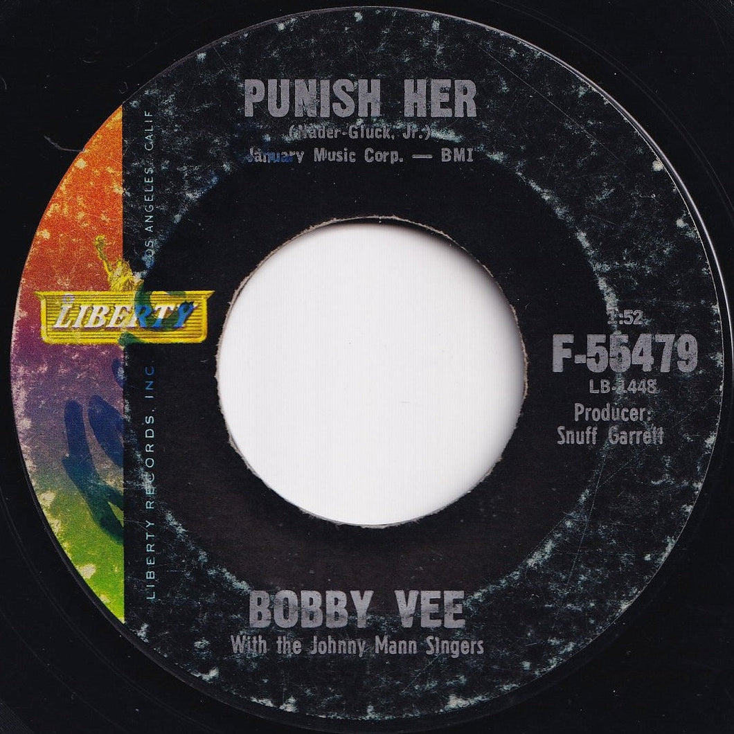 Bobby Vee - Punish Her / Someday (7 inch Record / Used)