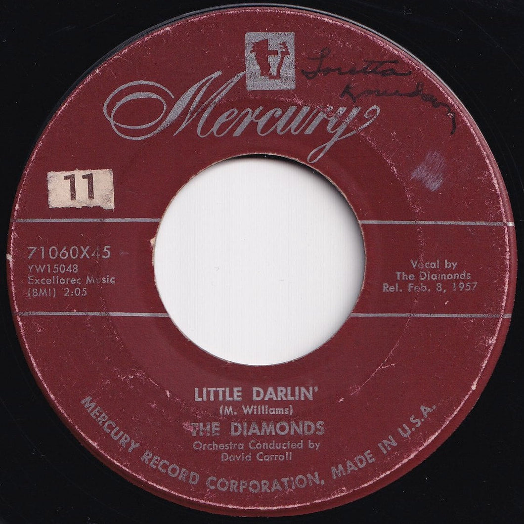 Diamonds - Little Darlin' / Faithful And True (7 inch Record / Used)